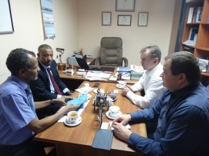 12 ноября 2015 г. состоялась встреча представителей РОИИП  с советником Посольства Республики Судан в Российской Федерации 